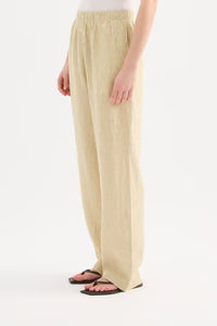 Nude Lucy Lounge Stripe Linen Pant