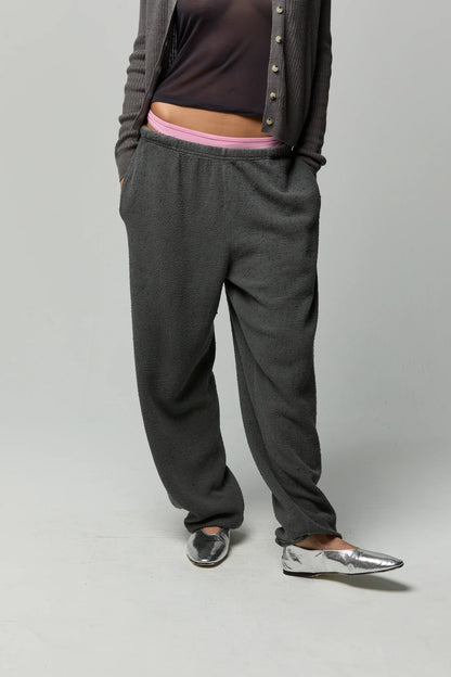 Asher Agnes Sweatpants, boucle 100% cotton fleece sweatpant, sweats, sweatpants, women's clothing