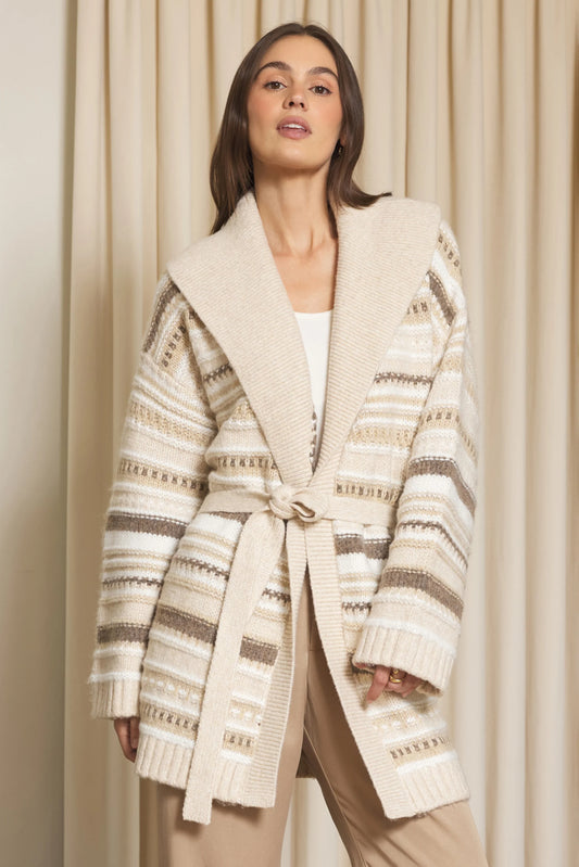 Stitches & Stripes Everett Wrap Cardigan, cardigan, cardigan sweater, striped cardigan, women's clothing