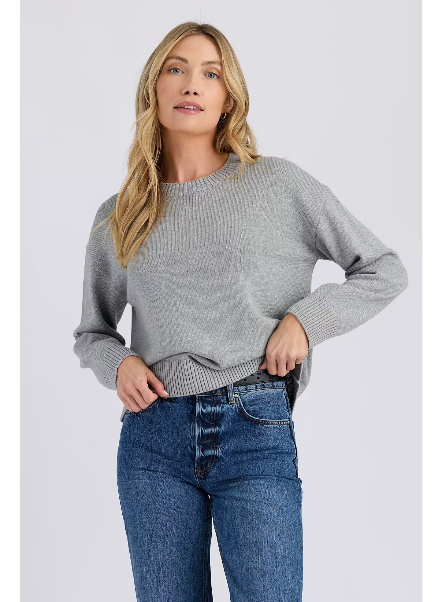 Stitches & Stripes Paloma Crewneck Sweater, Crewneck, cotton sweater, women's clothing