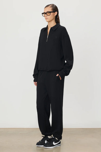 ÉTERNE Boyfriend Pocket Sweatpant, sweatpants, terry sweats, women's clothing