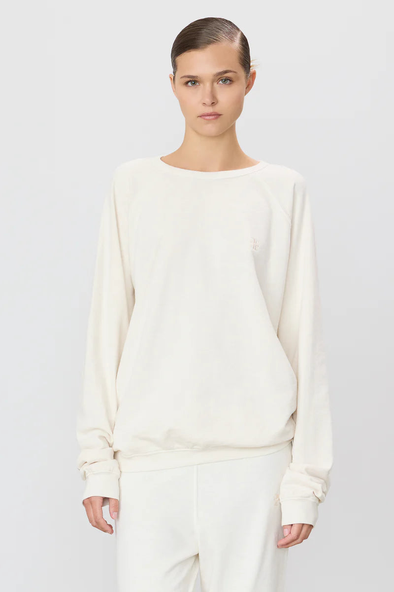 ÉTERNE Oversized Raglan Sweatshirt, sweatshirt, oversized sweatshirt, women's clothing