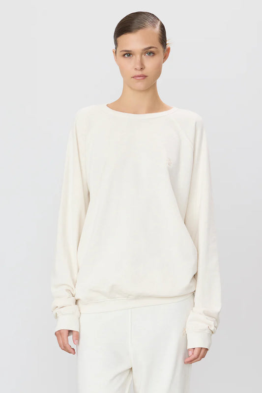 ÉTERNE Oversized Raglan Sweatshirt, sweatshirt, oversized sweatshirt, women's clothing