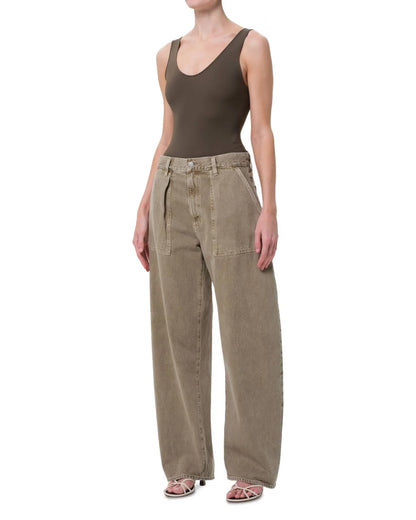 AGOLDE Tora Bodysuit, scoop neck body suit, bodysuit, women's clothing