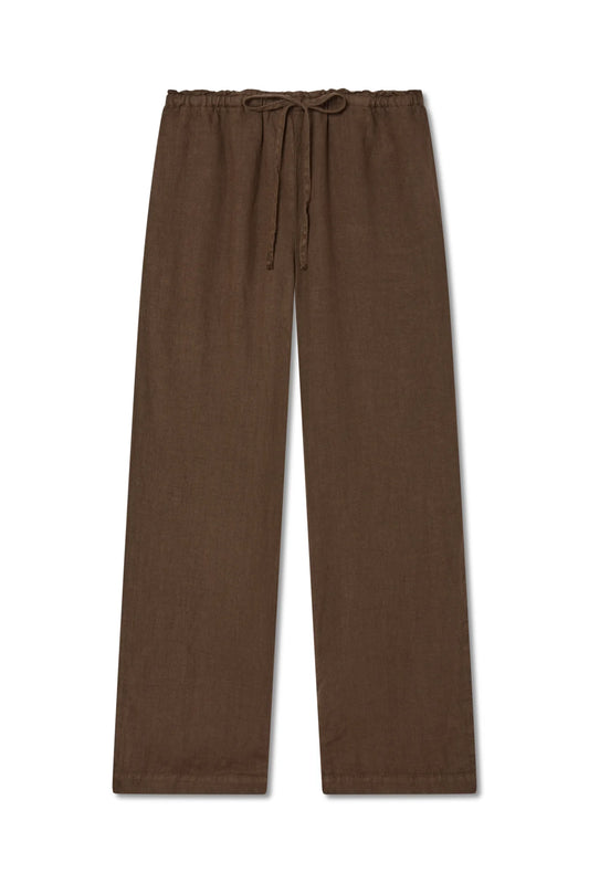 Vir Vita Delphine Linen Pant, linen pants, drawstring pants, matching set, women's clothing
