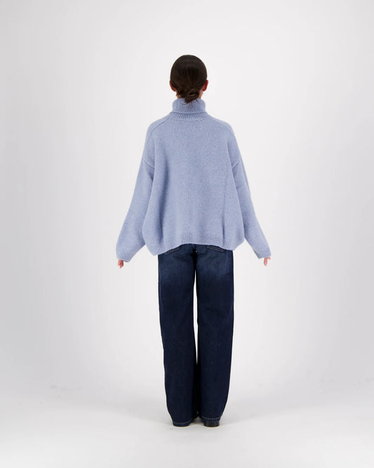 MR. MITTENS Agnes High Neck Jumper, turtleneck sweater, oversized sweater, women's clothing