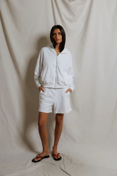 Perfect White Tee Bari Short, terry cloth shorts, baggy shorts, sweat shorts, women's clothing