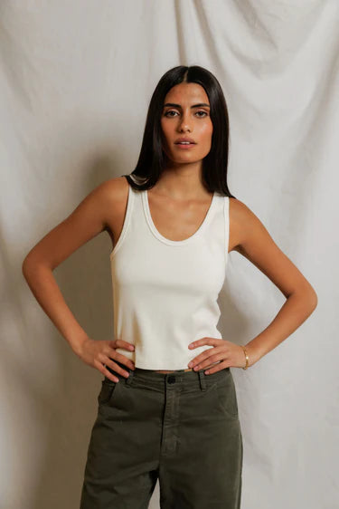 Perfect White Tee Blondie Tank, Ribbed tank top, Women's clothing, top casual, tank top