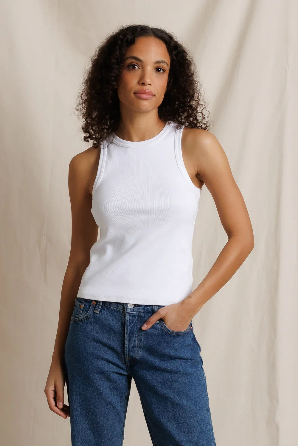 Perfect White Tee Dapthne tank, tank top, tank, women's clothing