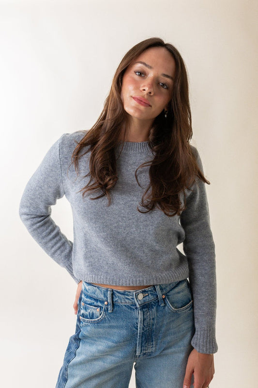 elodie laon crew sweater, crewneck, sweater, crewneck sweater, women's clothing