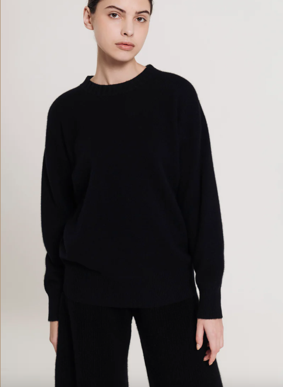 madeleine thompson Lawrence Top, crewneck sweater, jumper, cashmere sweater, women's clothing