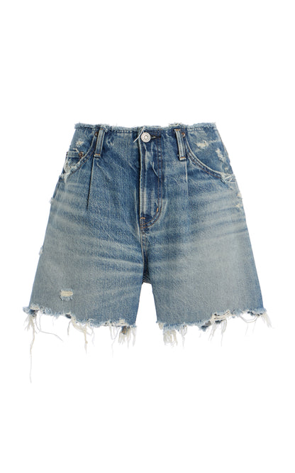 Moussy Ludlow No Belt Shorts, denim shorts, shorts, jean shorts, women's clothing