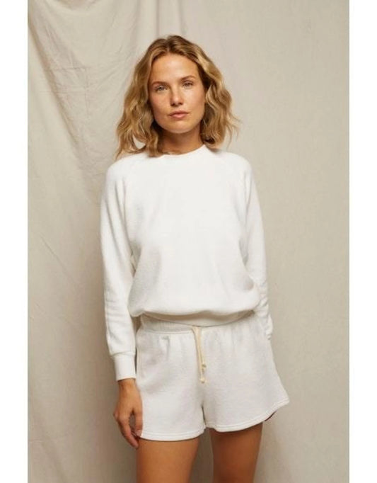 Perfect White Tee Meg Thermal Crew, sweatshirt, thermal top, shirt, long sleeved shirt, women's clothing
