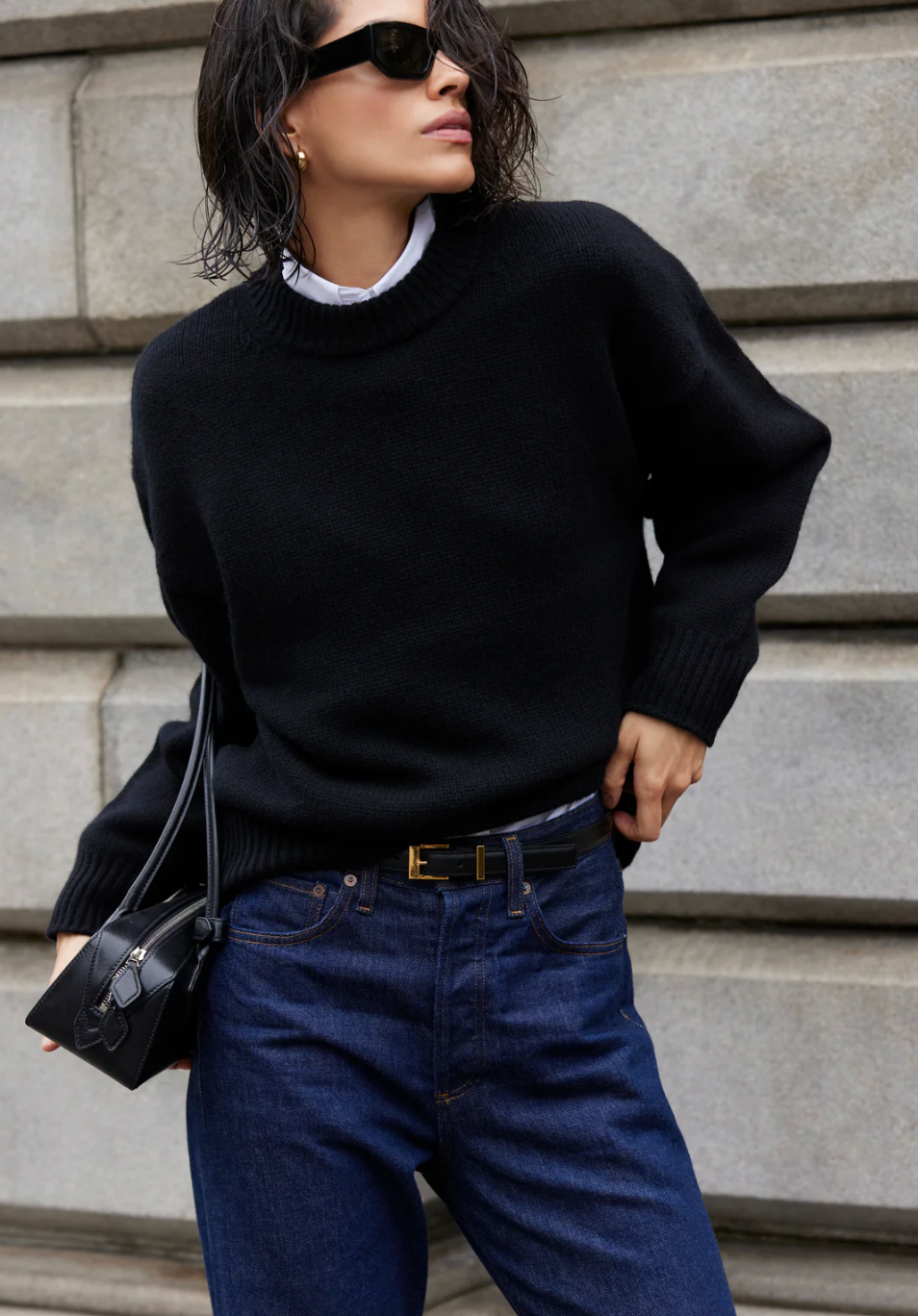 soldout.nyc The Cashmere Crew, crewneck sweater, sweater, cashmere sweater, women's clothing