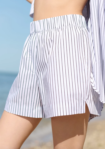 soldout.nyc The Everything Short, shorts, tailored shorts, elastic waistband shorts, women's clothing
