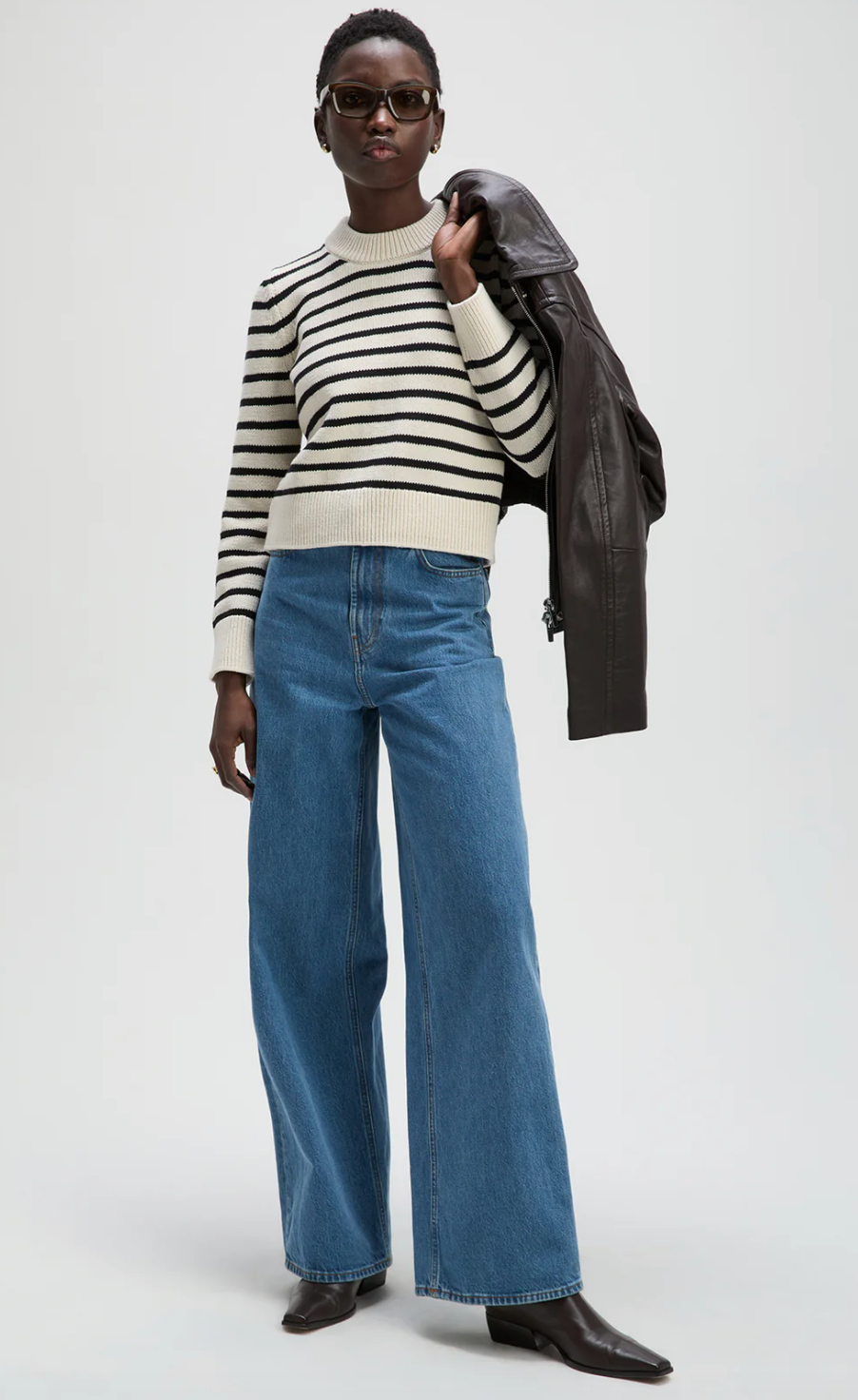 soldout.nyc The Favorite Crew Striped Sweater, striped sweater, women's clothing