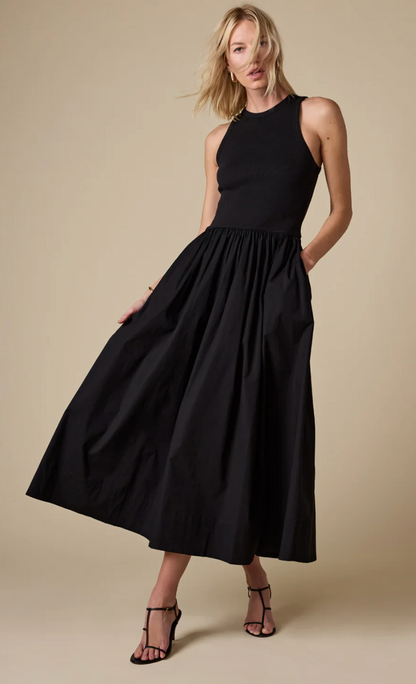 soldout.nyc The RSVP Dress, tank dress, black dress, sundress, sun dress, midi dress, women's clothing