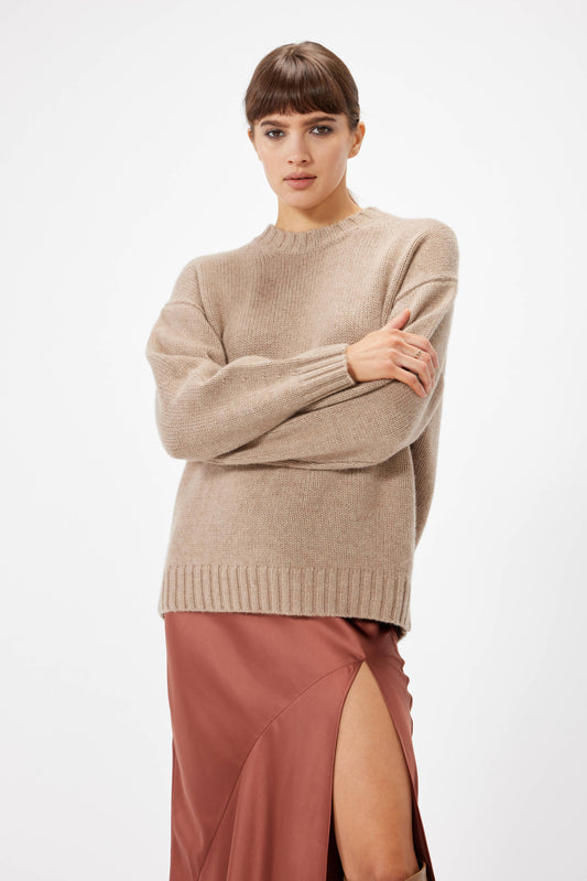 Sophie Rue Easy Crew Sweater, crewneck sweater, cashmere wool sweater, women's clothing