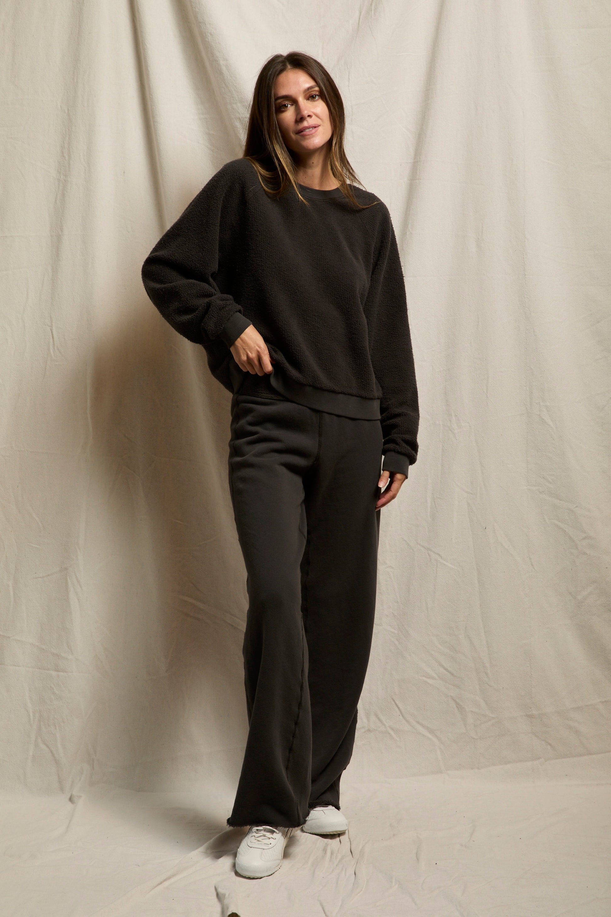 Perfect White Tee Oversized Ziggy, sweatshirt, oversized sweatshirt, matching set, women's clothing