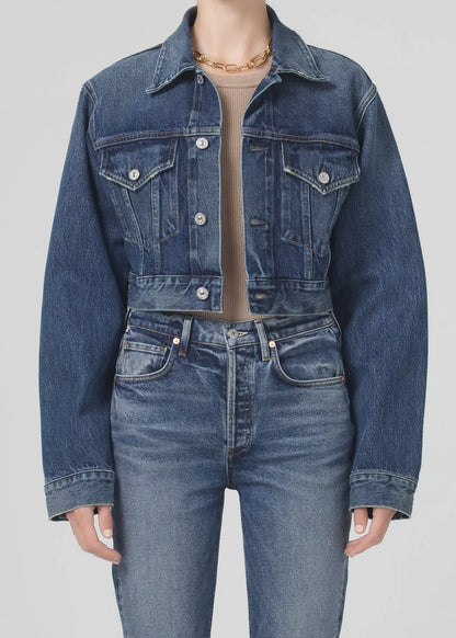 Citizens of Humanity Cybil Crop Denim Jacket