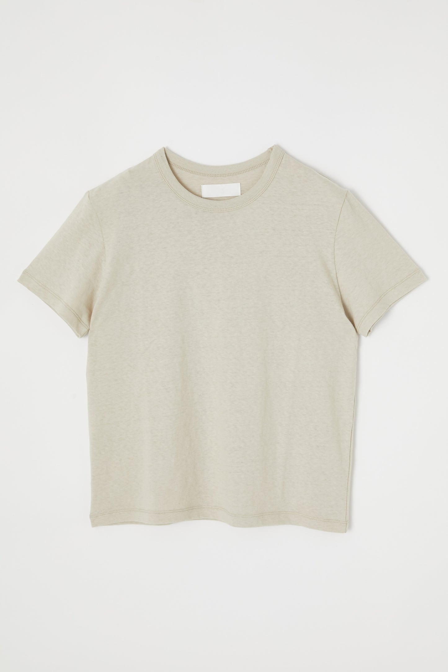 Moussy MV Basic Tee Shirt, beige t-shirt, t-shirt, top, women's clothing