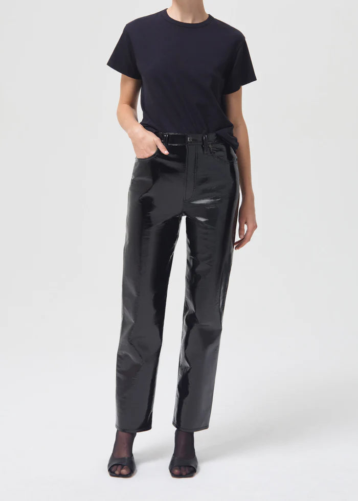 AGOLDE Patent Recycled Leather Pant