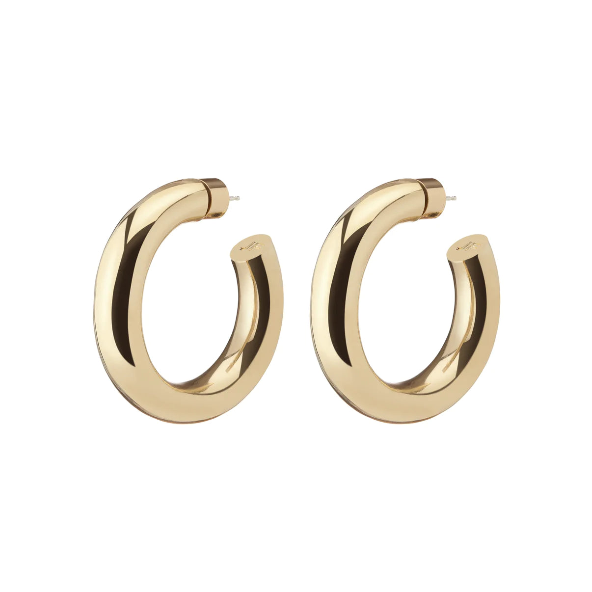 Jennifer Fisher Mini Jamma Hoops, gold hoops, gold earrings, women's jewelry