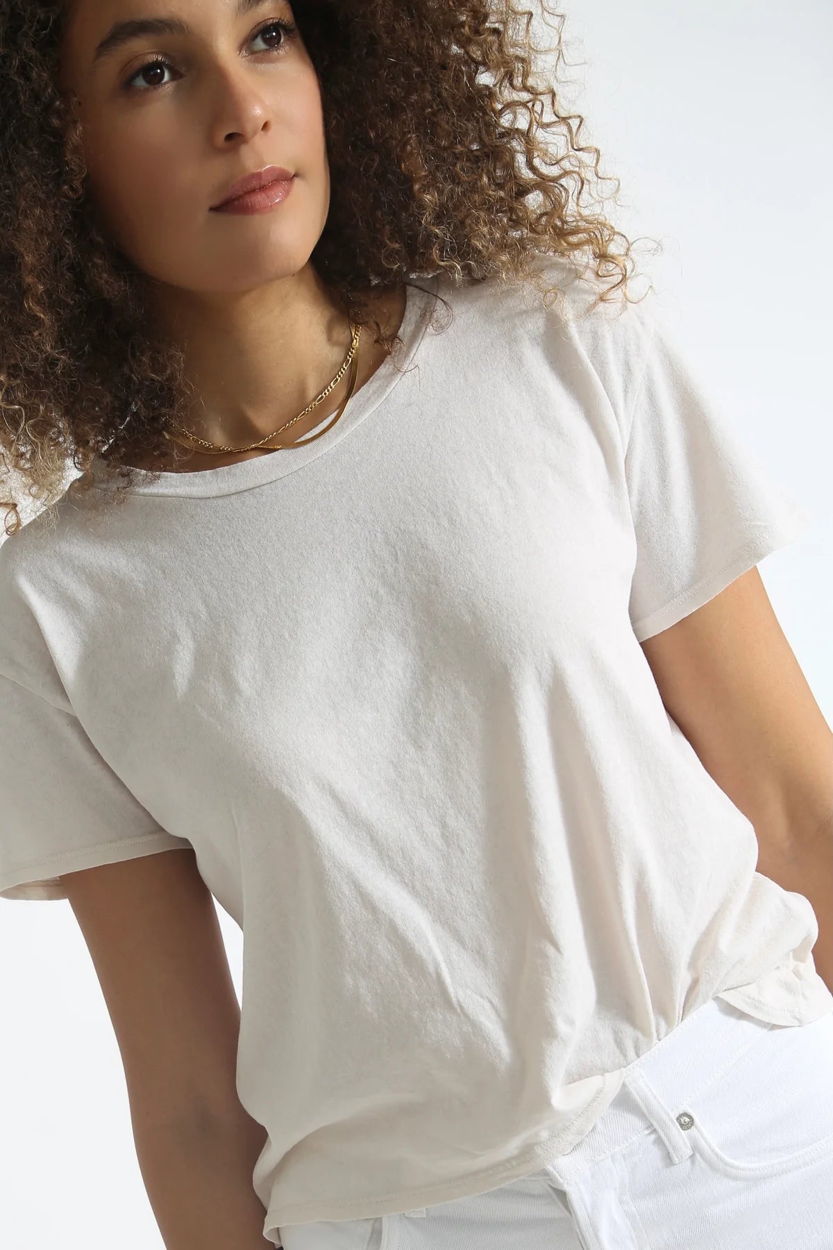 Perfect White Tee Harley Boxy Crew tee tshirt t-shirt women's shirts casual