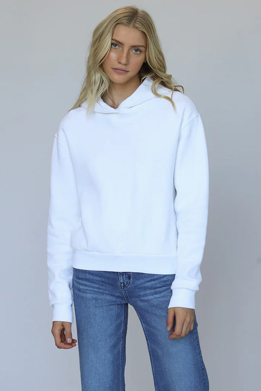 Perfect White Tee Page Quilted Hoodie, sweatshirt, hooded sweatshirt, women's clothing